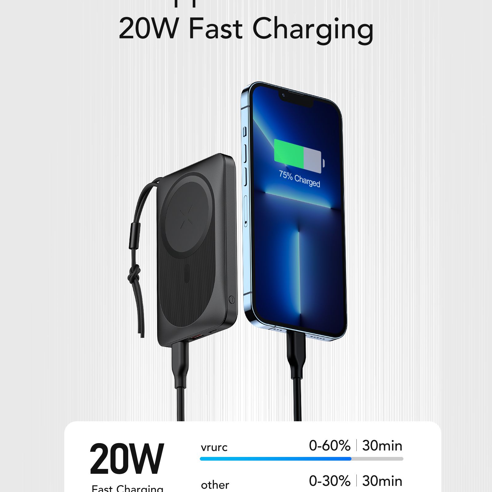 MagOn 10,000mAh Magnetic Wireless Power Bank