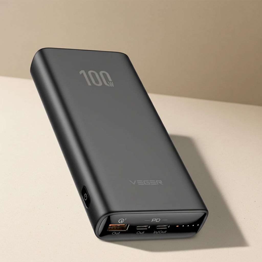 T100 20,000mAh Laptop Power Bank