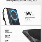 MagOn 10,000mAh Magnetic Wireless Power Bank