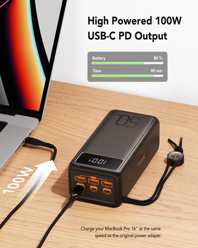 Tank Boost 56,000mAh Power Bank