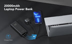 T100 20,000mAh Laptop Power Bank