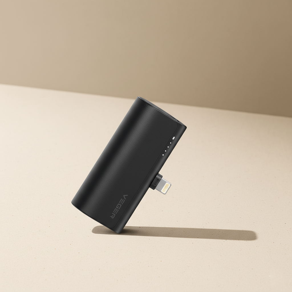 PlugOn 5,000mAh (USB-C or Lightning)